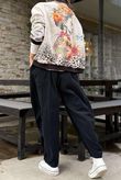 Laundry B Suko Suedette Bomber Jacket Freida Butterfly